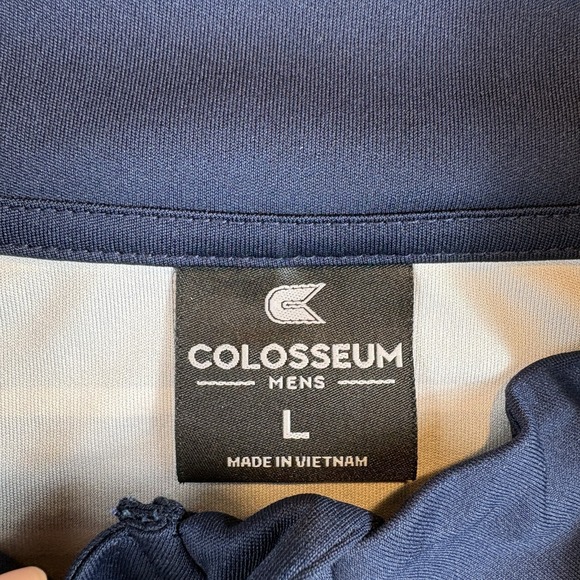 Arizona Wildcats Sweater Mens L White Colorblock 1/4 Zip Pullover Preppy NEW - Picture 4 of 8